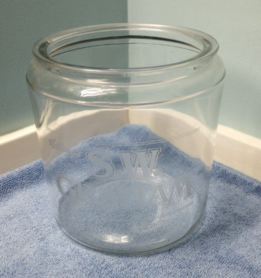 Kellogg's SW Graham Cereal Glass Cookie Jar