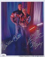 American Gladiators Nitro & Ice photo signed by Dan Clark & Lori Fetrick JSA COA