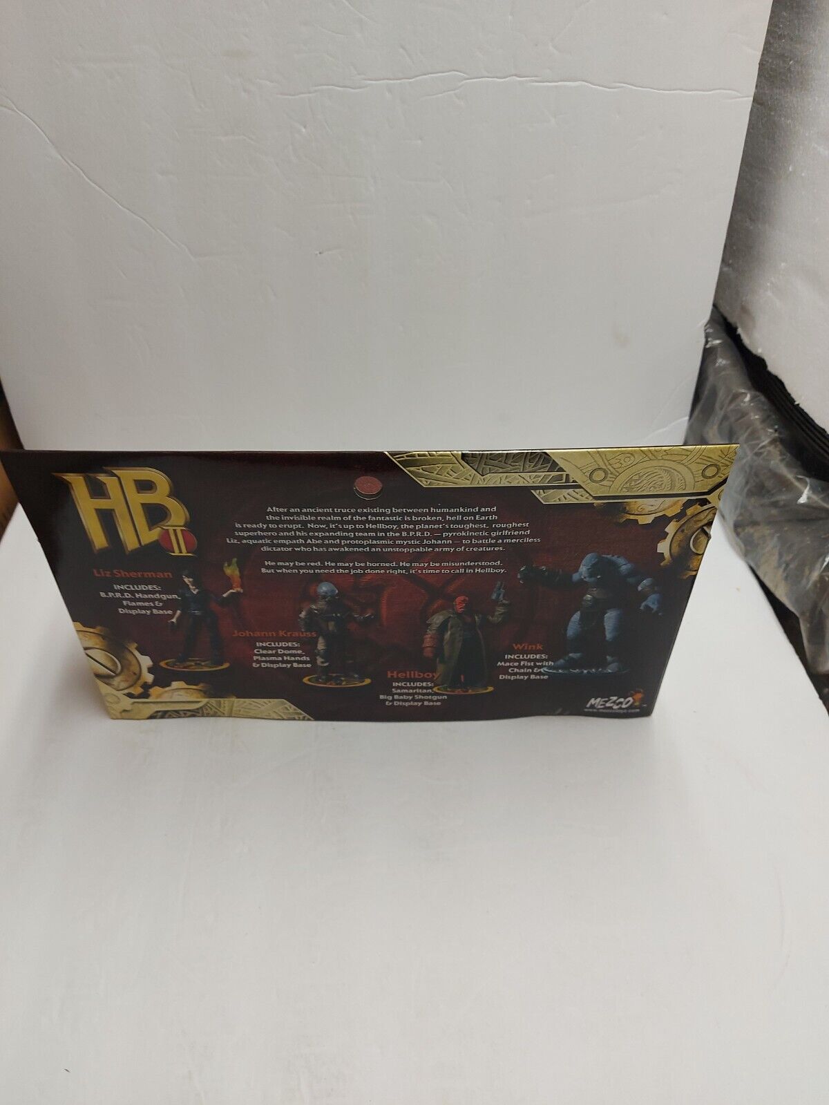 2008 Hellboy 2 The Golden Army Box Set 3 3/4 Figures 4 Pack - New! Sealed!