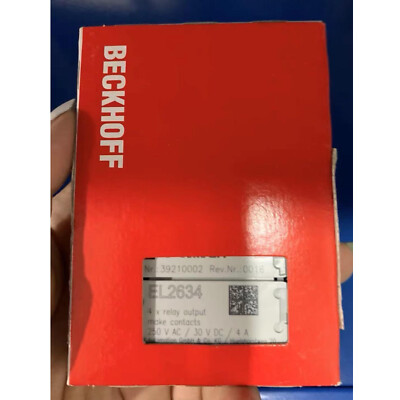 1PCS NEW Beckhoff EL2634 PLC module In Box | eBay