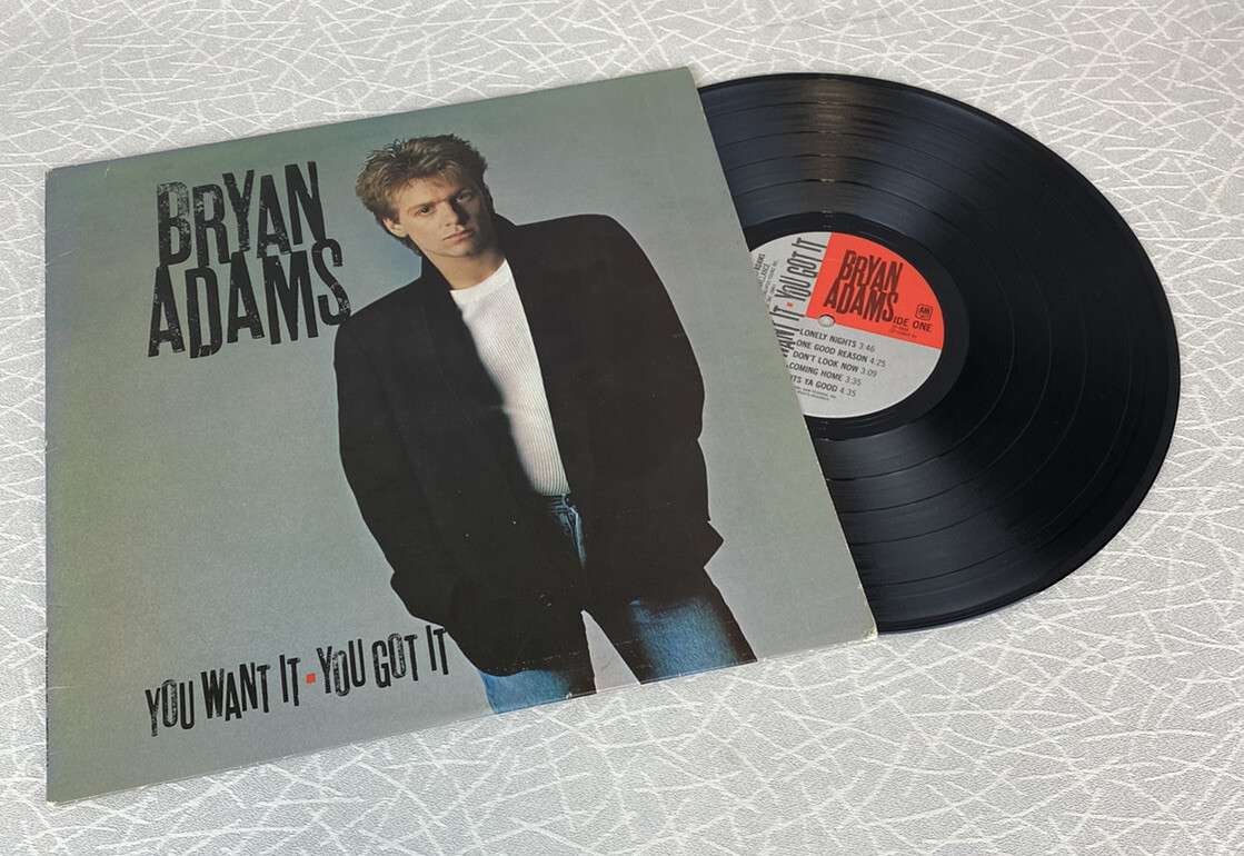 BRYAN ADAMS - YOU WANT IT YOU GOT IT VINYL RECORD (TA-78) | eBay