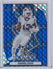 2022 Panini Mosiac Football Blue Mosiac Prizm #22 Gabriel Davis 89/99 BILLS