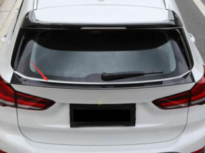 For BMW X1 F48 2016-2021 Carbon Fiber Spoiler Wing Flap ABS Rear