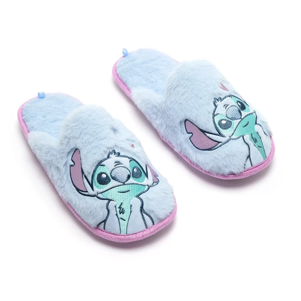 Disney Store Disney Stitch Soft Indoor Slipper Adults Women’s Lounge Wear New - Image 2 of 4