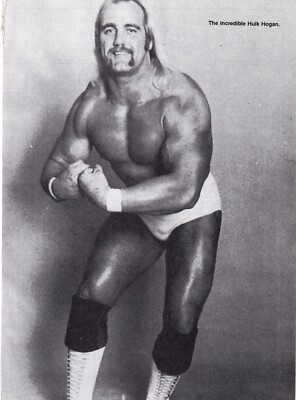 Andre The Giant Hulk Hogan Pro Wrestling Magazine Page Photo WWF WWE NWA 