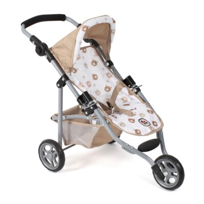 Bayer Chic 2000 Puppen Jogging-Buggy LOLA Bärchen beige TOP