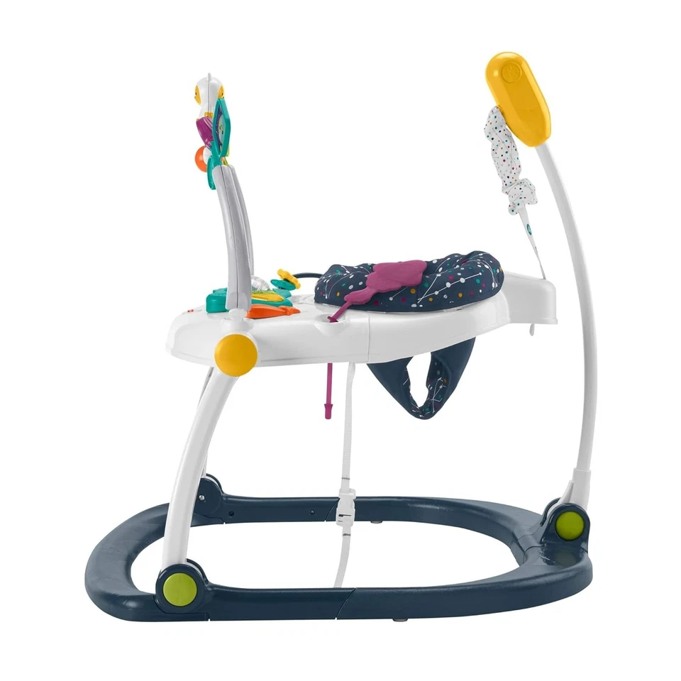 Fisher-Price Astro Kitty SpaceSaver Jumperoo centro de atividades para bebês - Imagem 3 de 4