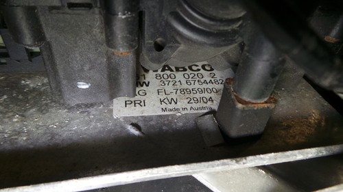 1Y301-073 BMW X5 E53 3.0D Druckbehälter Druckspeicher Luftfederung Wabco 6754482 - Picture 9 of 10