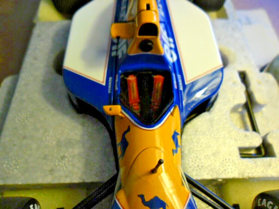 🚀EXOTO 1:18 1992 WILLIAMS RENAUALT FW14B NIGEL MANSELL WC🏆MIRROR MISSING N cmc - Image 4 of 4