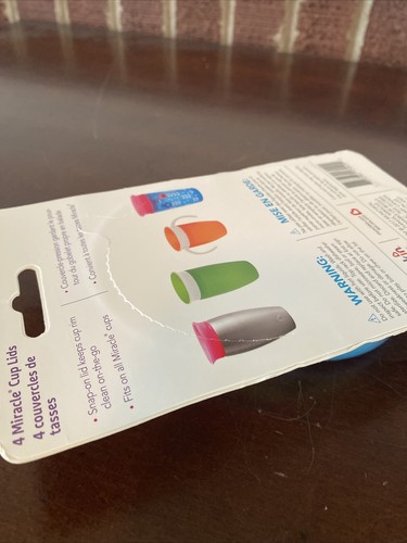 Munchkin Miracle 360 Tassendeckel, 4 Stück, Mehrfarbig NEU - Bild 5 von 5