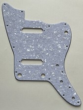 4 Ply White Pearl Pickguard Fit US Jazzmaster Strat Pickup Style Guitar Parts