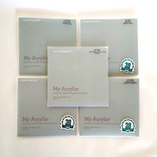 Close to My Heart Acrylix CTMH Stamp Lot of 5 30 Years Friend Birthday Beach...