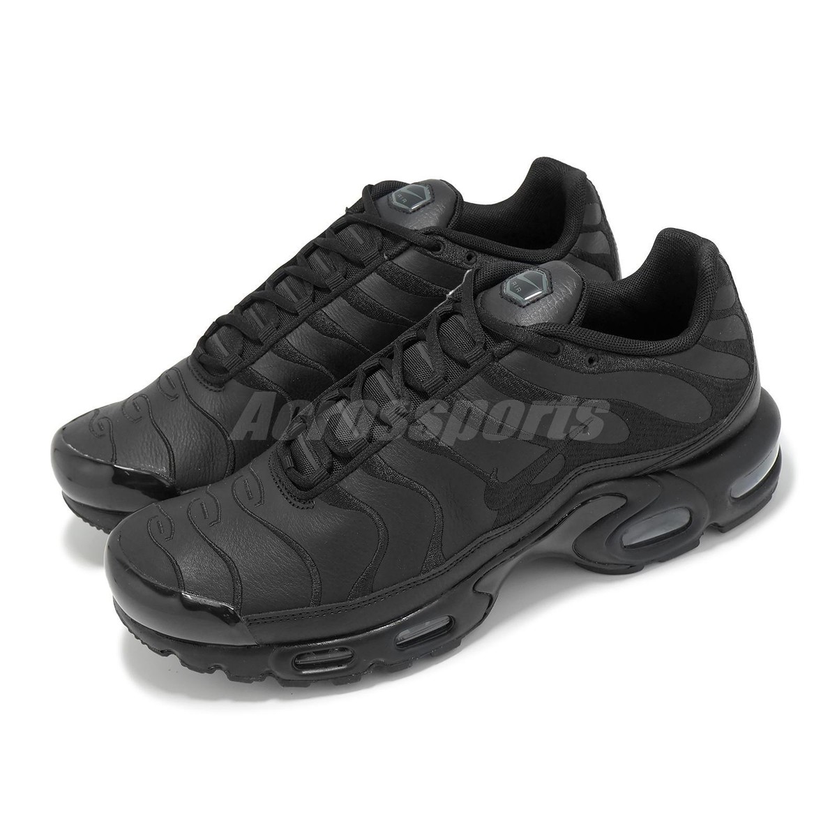 Size 8.5 - Nike Air Max Plus TN Triple Black for sale online | eBay