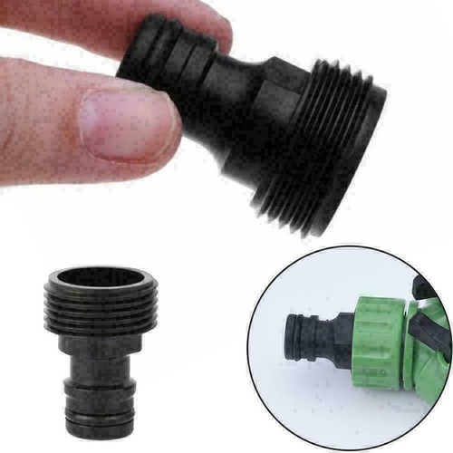 3/4" Threaded Tap Adapter Garden Water Hose Male Quick Connector - Picture 3 of 7