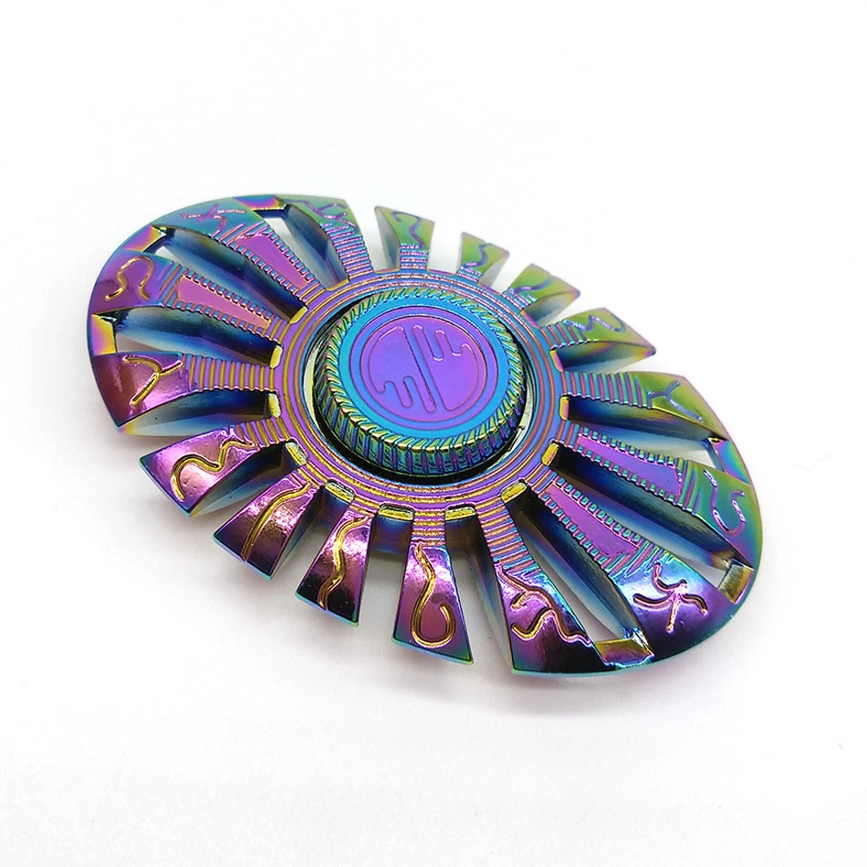 Rainbow Thor Escarabajo Egipcio Aleación de Zinc Fidget Spinner Paquete de 10. Foto 2 de 4