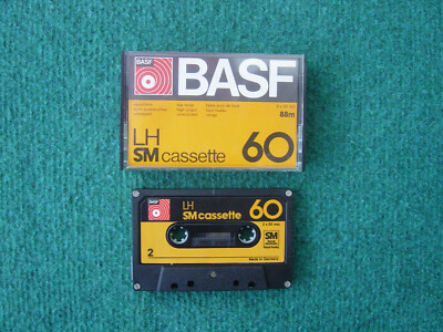 BASF LH SM Cassette 60 /  MC Tape CC / Sammler Collection von 1976