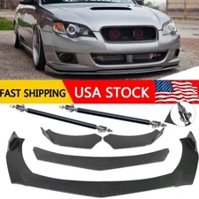 Front Lip Bumper Body Kits Splitter Spoiler Carbon Fiber For Subaru Legacy Sedan