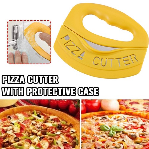 Pizza Cutter Food Slicer Kitchen Tool Vegetable Chopper U0S6cz Steel Cho B7T2 - Afbeelding 8 van 12