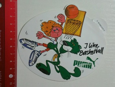 Aufkleber/Sticker: Puma - I like Basketball (12031643)