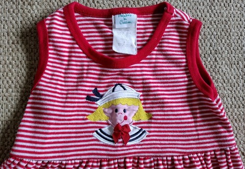 Peaches And Cream Girl Outfit. Size 4. GUC - Picture 3 of 11
