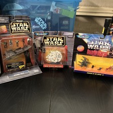 Micro Machines Star Wars Action Fleet Dune Sea & Shadows of the Empire II Sets