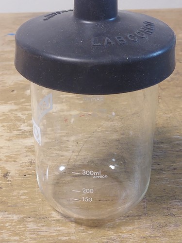 Labconco 600ml Schnellgefrierflasche mit 75444 Top - Bild 3 von 4
