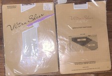 Vintage Sabra Sandal foot Pantyhose Ultra Sheer