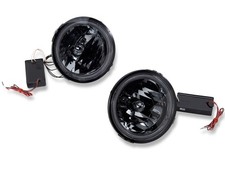 Raxiom For 05-12 Ford Mustang Gt Led Halo Fog Lights Smoked