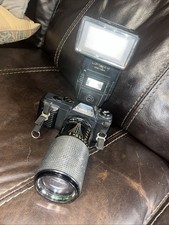 Cannon T50 With Zoom Lense And Flash