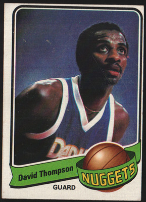 1979-80 Topps Basketball #50 - David Thompson - Denver Nuggets  79-049