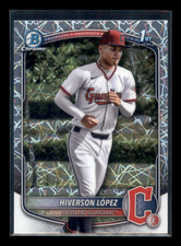 2025 Bowman Chrome - Prospects Hiverson Lopez #BCP-192 Lazer Mega
