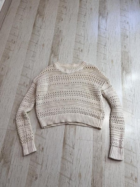 Women AllSaints Sweater Beige Cotton 34 / XS / 42