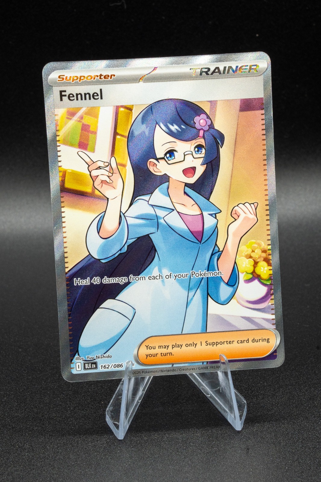 Fennel 2025 Scarlet & Violet: Black Bolt #162/086 Ultra Rare (Full