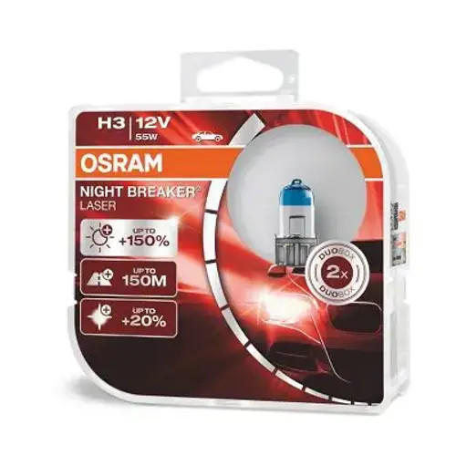 2x Bulb PK22s H3 64151NL-HCB OSRAM for OPEL BMW ALFA ROMEO MERCEDES-BENZ FORD VW