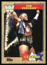 2017 Topps WWE Heritage Sid Vicious #95