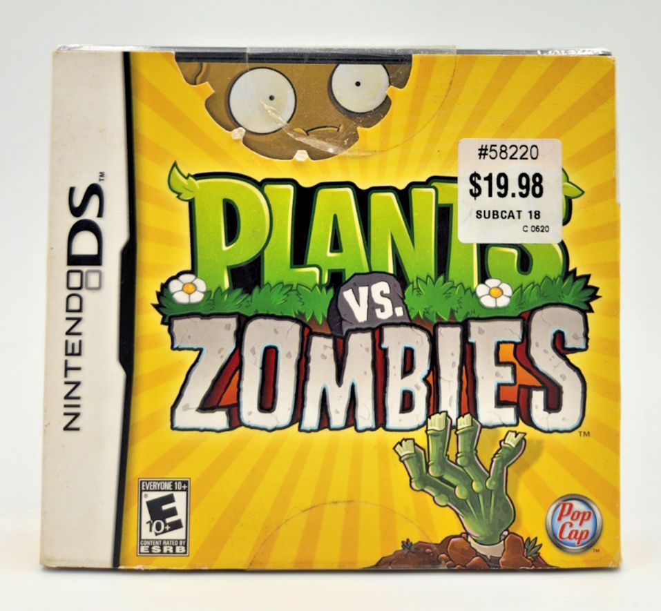 Plants Vs. Zombies Nintendo DS Game New Sealed 899274002243| eBay