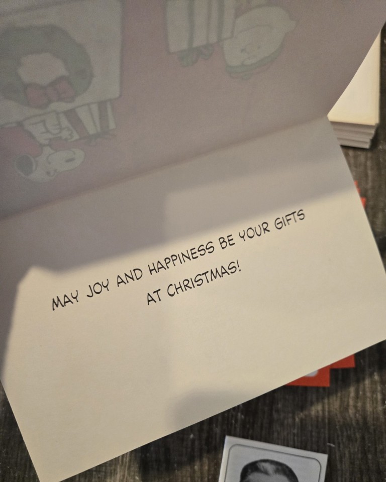 Charlie brown christmas cards hallmark