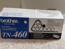 Brother TN-460 Black Cartridge Genuine New Open Box