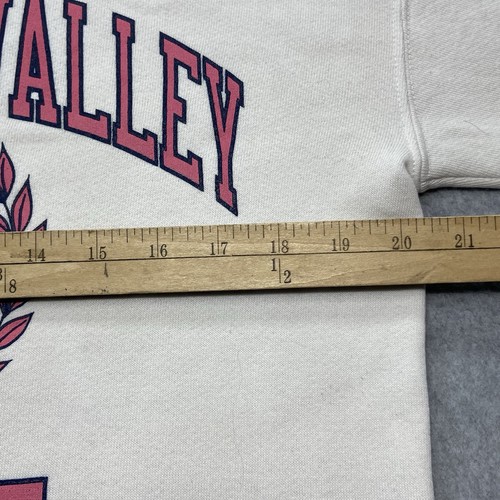 Vintage Delaware Valley College MOM White Sweatshirt Size M Made In USA - Picture 7 of 9