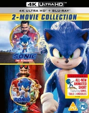 Sonic The Hedgehog 1 & 2 (4K UHD Blu-ray) Tika Sumpter Adam Pally (UK IMPORT)