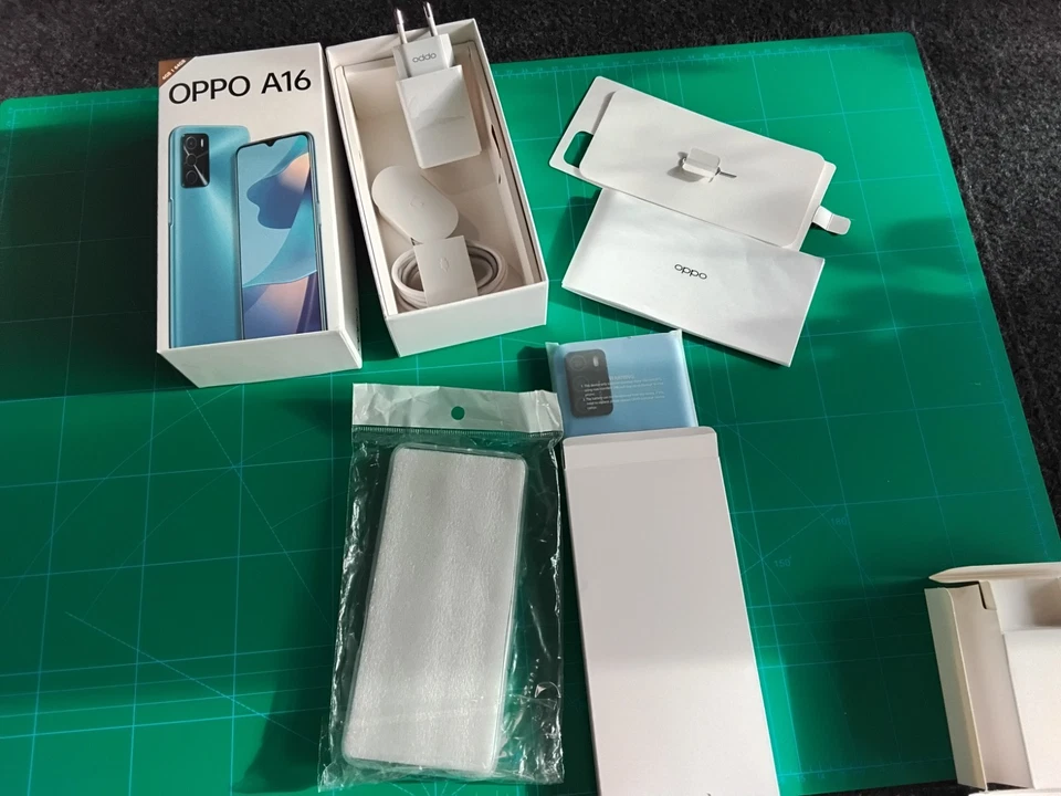 OPPO A16 4GB 64GB LTE 4G SMARTPHONE Pearl Blue BLAU Ohne Simlock DualSIM CPH2269 - Bild 3 von 4