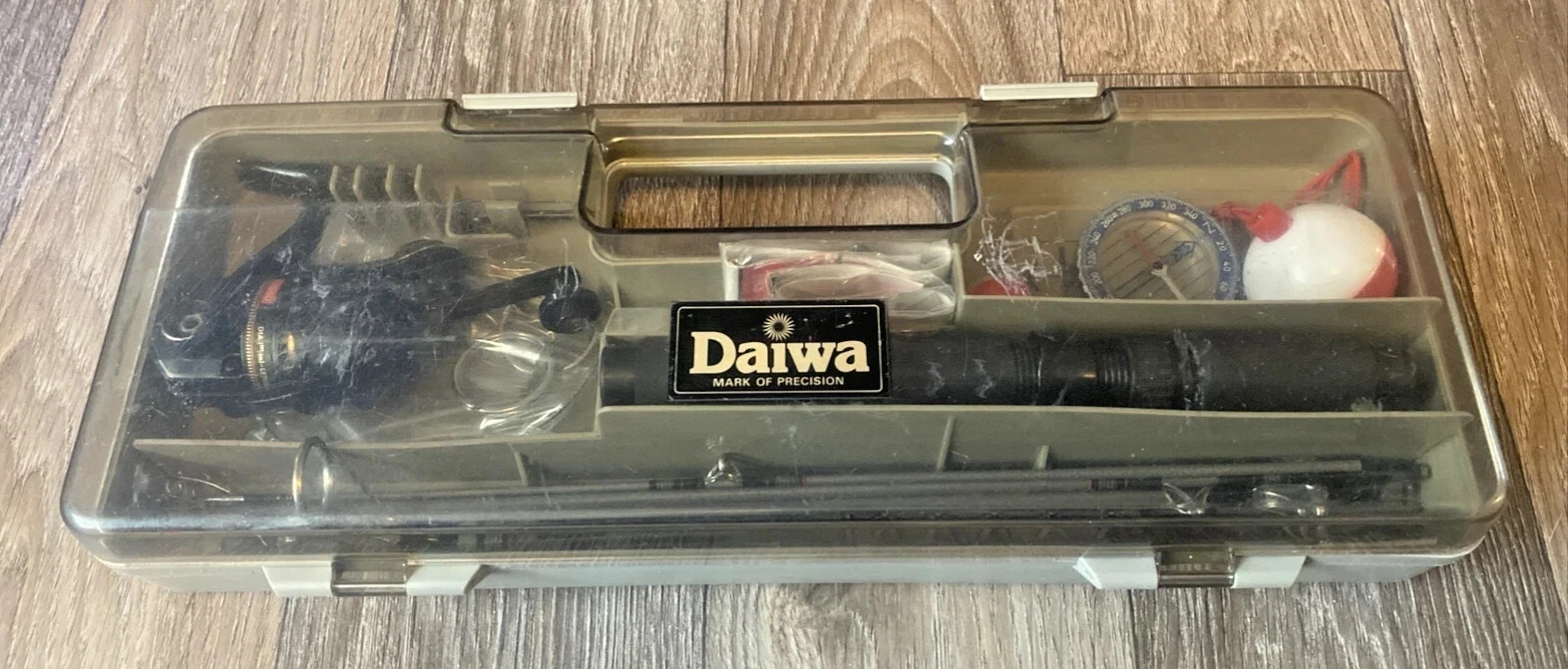 Trout Fishing Travel Kit Daiwa Mini Ultra Light 5' Rod & Ree