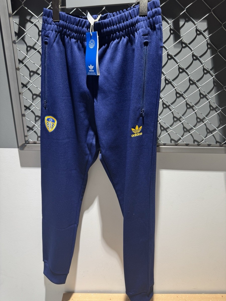 Adidas Original Track Pants Joggers retro Size Small Navy