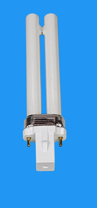 G23 7w 2 Pack Energetic Energy Efficient Fluorescent Tube Cool White 2 Pin 380Lm