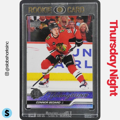 2023 UPPER DECK #451 CONNOR BEDARD YOUNG GUNS RC ROOKIE