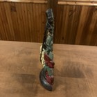 ANTIQUE 11 IN HUBLEY VICTORIAN FLOWER BOUQUET CAST IRON DOORSTOP VERY HEAVY — photo 2