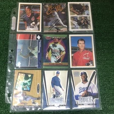 Vintage Baseball Card Lot (9 Card Check Description)
