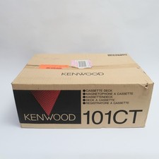 Rare Brand New Sealed Kenwood 101CT Stereo Do...