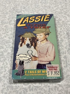 Lassie To Fetch a Thief VHS New Sealed Nickelodeon Sony Wonder 1994