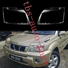 Fit For Nissan Rogue X-Trail T30 2001-2007 LH&RH Side Headlight Lens Cover